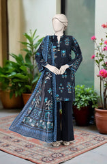 PRINTED LAWN STITCHED 3 PIECE