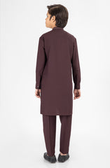 MAROON EMBROIDERED KURTA PAJAMA