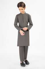 SAGE GREEN EMBROIDERED KURTA PAJAMA
