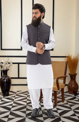 PURPLE BLENDED WAISTCOAT