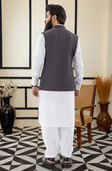 PURPLE BLENDED WAISTCOAT