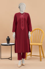 WINTER'24 EMBROIDERED WOMEN STITCHED 2PC SUIT
