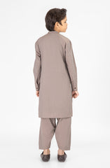 TEA BROWN KAMEEZ SHALWAR