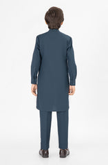 TEAL BLUE CASUAL KURTA PAJAMA