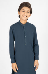 TEAL BLUE CASUAL KURTA PAJAMA