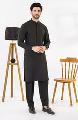BLACK BLENDED KAMEEZ SHALWAR
