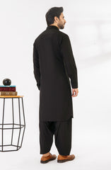 BLACK BLENDED KAMEEZ SHALWAR