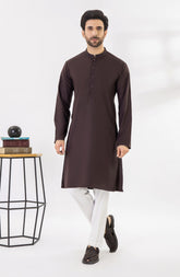 BURGUNDY SEMI FORMAL KURTA