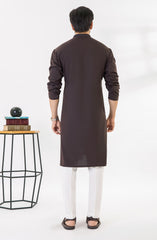 BURGUNDY SEMI FORMAL KURTA