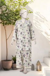 FESTIVE'25 EMBROIDERED PRINTED LAWN 2PCS STITCHED