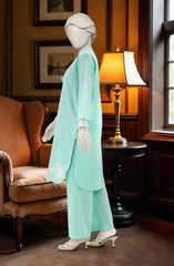 EMBROIDERED JACQUARD STITCHED 2 PIECE