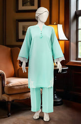 EMBROIDERED JACQUARD STITCHED 2 PIECE