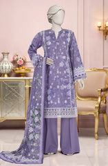 EMBROIDERED LAWN 3PCS UNSTITCHED
