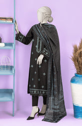 EMBROIDERED ZARI TAAR 3PCS UNSTITCHED