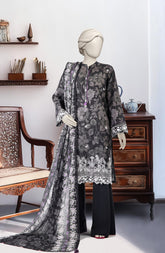 FESTIVE'25 EMBROIDERED LAWN 3PCS STITCHED