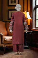 EMBROIDERED JACQUARD STITCHED 2 PIECE