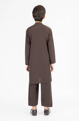BURNT AMBER KAMEEZ SHALWAR