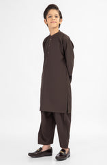 BURNT AMBER KAMEEZ SHALWAR