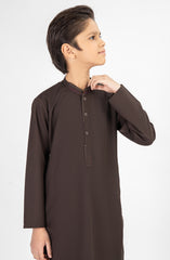 BURNT AMBER KAMEEZ SHALWAR