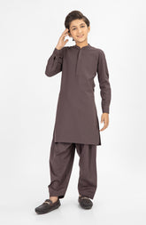 CHOCOLATE BROWN KAMEEZ SHALWAR
