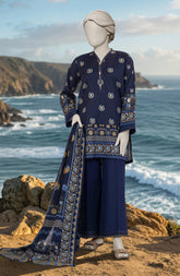 PRINTED LAWN 3PCS UNSTITCHED