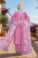 PRINTED LAWN 3PCS UNSTITCHED