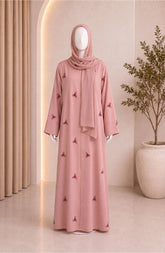PINK FORMAL FESTIVE ABAYA