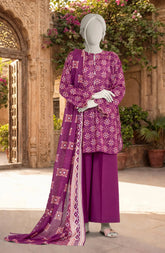 PRINTED LAWN 3PCS UNSTITCHED
