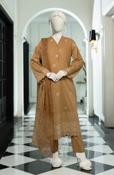 FESTIVE'25 EMBROIDERED CAMBRIC 3PCS STITCHED