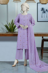 JACQUARD STITCHED 3 PIECE