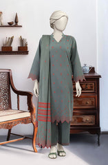 JACQUARD STITCHED 3 PIECE