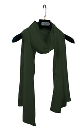 GREEN KOREAN CHIFFON STOLE