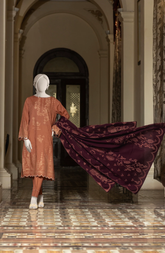 JACQUARD 3PCS UNSTITCHED