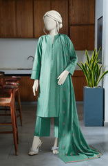 JACQUARD STITCHED 3 PIECE