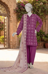 PRINTED LAWN 3PCS UNSTITCHED