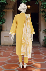 FESTIVE'25 EMBROIDERED CAMBRIC 3PCS STITCHED