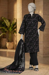 PRINTED LAWN STITCHED 3 PIECE
