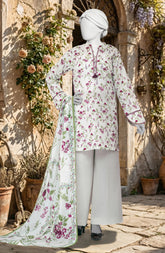 PRINTED TEXTURED LAWN 3PCS UNSTITCHED