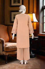 EMBROIDERED JACQUARD STITCHED 2 PIECE