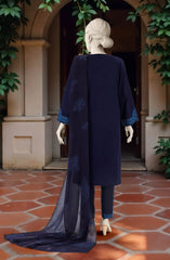 EMBROIDERED CAMBRIC STITCHED 3 PIECE