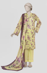 PRINTED LAWN 3PCS UNSTITCHED