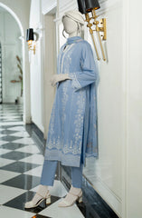 FESTIVE'25 EMBROIDERED CAMBRIC 3PCS STITCHED