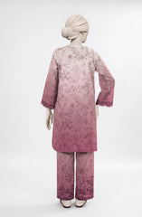 EMBROIDERED CAMBRIC STITCHED 2 PIECE