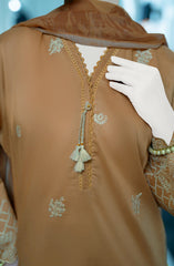 FESTIVE'25 EMBROIDERED CAMBRIC 3PCS STITCHED