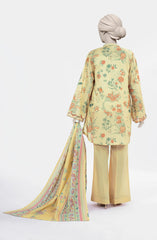 PRINTED TEXTURED LAWN 3PCS UNSTITCHED