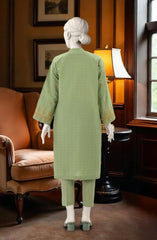 EMBROIDERED JACQUARD STITCHED 2 PIECE