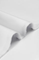 MTJ WHITE 100% COTTON UNSTITCHED