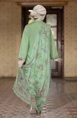 EMBROIDERED CAMBRIC STITCHED 3 PIECE
