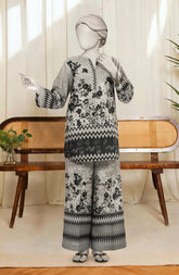 PRINTED KHADDAR STITCHED 2 PIECE