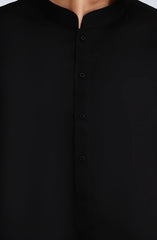 BLACK 100% COTTON KAMEEZ SHALWAR
